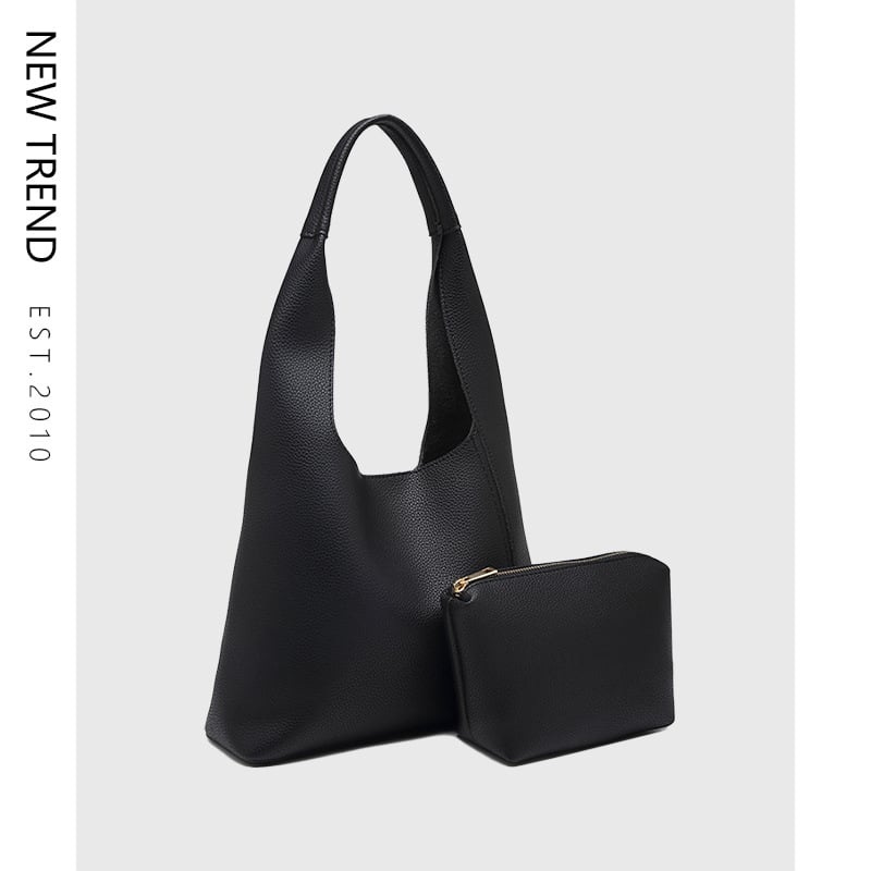 Ženska PU torba retro stila, torba tipa kanta, velika kapaciteta za svakodnevnu upotrebu