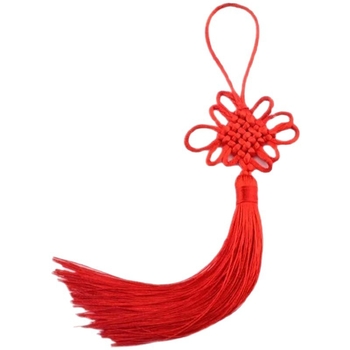 Pandantiv chinezesc lucrat manual, cu ciucuri — decor pentru Festivalul Primăverii și Festivalul Lunii