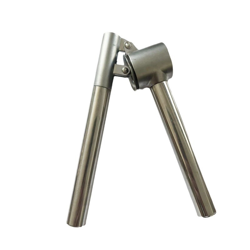 Presă de usturoi din aliaj de zinc, extensibilă, decojit usturoi, zdrobitor de usturoi, unealtă de bucătărie multifuncțională
