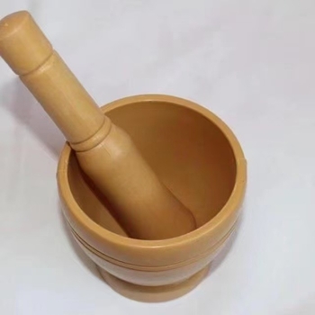 Moară de usturoi multifuncțională, manuală, în stil retro, pentru măcinarea usturoiului, a pudrei de ardei iute și a materialelor medicamentoase
