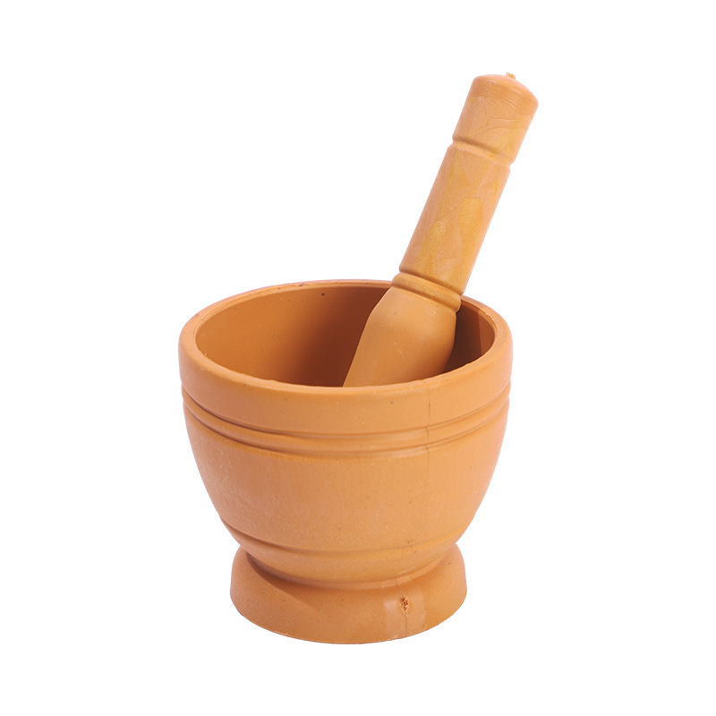 Takachuan Set presă de usturoi și mojar – design modern din plastic pentru zdrobire și preparare pastă de usturoi