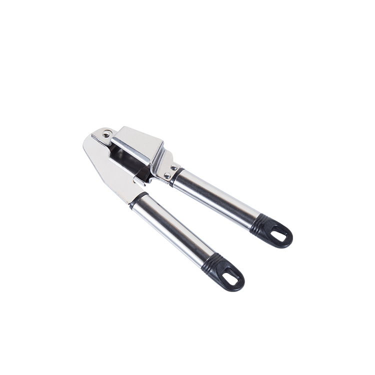 Presă de usturoi din oțel inoxidabil, mojar pentru usturoi, instrument de bucătărie manual