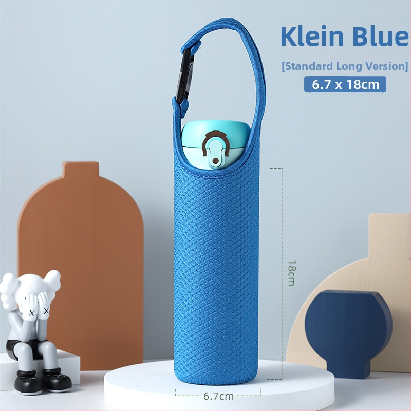 Univerzálny izolačný obal na sklenenú šálku čaju Thermos, ochranná taška s popruhom cez telo