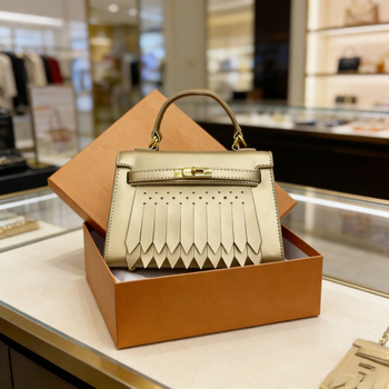 Ženska Kelly torba, korejski stil, 2025 jesen-zima, torba s kutijom, za rame i crossbody