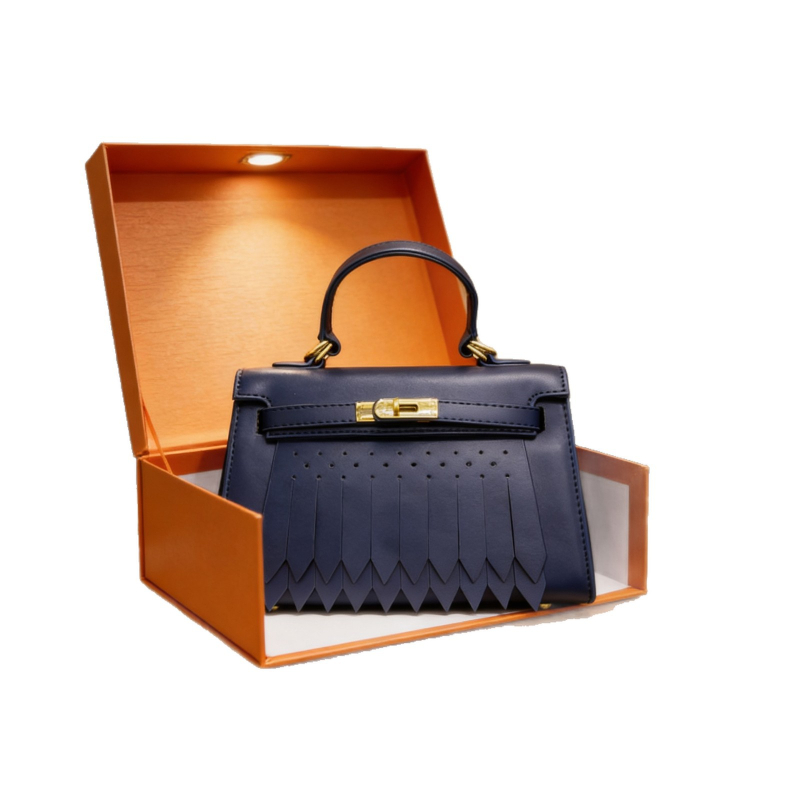 Ženska Kelly torba, korejski stil, 2025 jesen-zima, torba s kutijom, za rame i crossbody