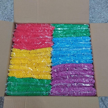 Fenar LED din hârtie pentru Festivalul Primăverii, DIY, cu mâner din plastic și tijă LED, formă ovală