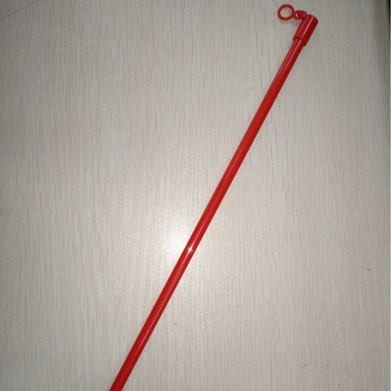 Fenar LED din hârtie pentru Festivalul Primăverii, DIY, cu mâner din plastic și tijă LED, formă ovală