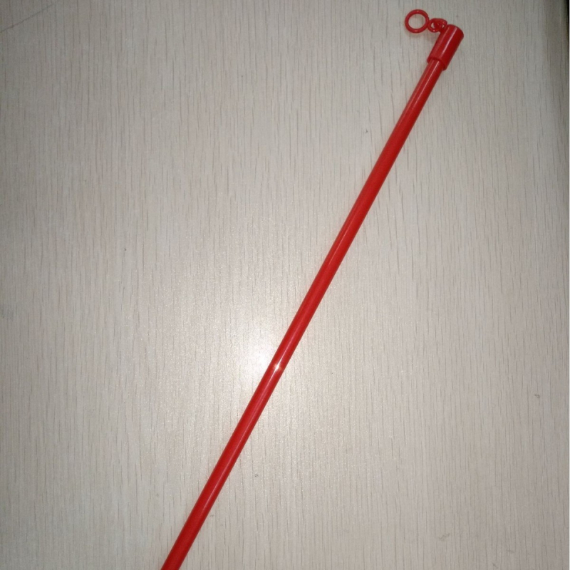 Fenar LED din hârtie pentru Festivalul Primăverii, DIY, cu mâner din plastic și tijă LED, formă ovală