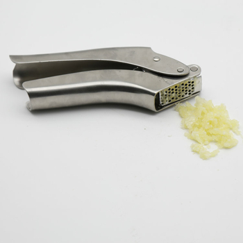 Presă de usturoi manuală din oțel inoxidabil 304, detașabilă, zdrobitor creativ de usturoi, instrument de bucătărie
