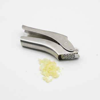 Presă de usturoi manuală din oțel inoxidabil 304, detașabilă, zdrobitor creativ de usturoi, instrument de bucătărie