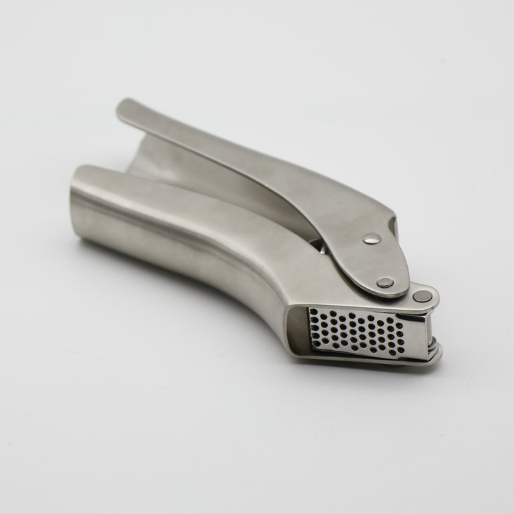 Presă de usturoi manuală din oțel inoxidabil 304, detașabilă, zdrobitor creativ de usturoi, instrument de bucătărie