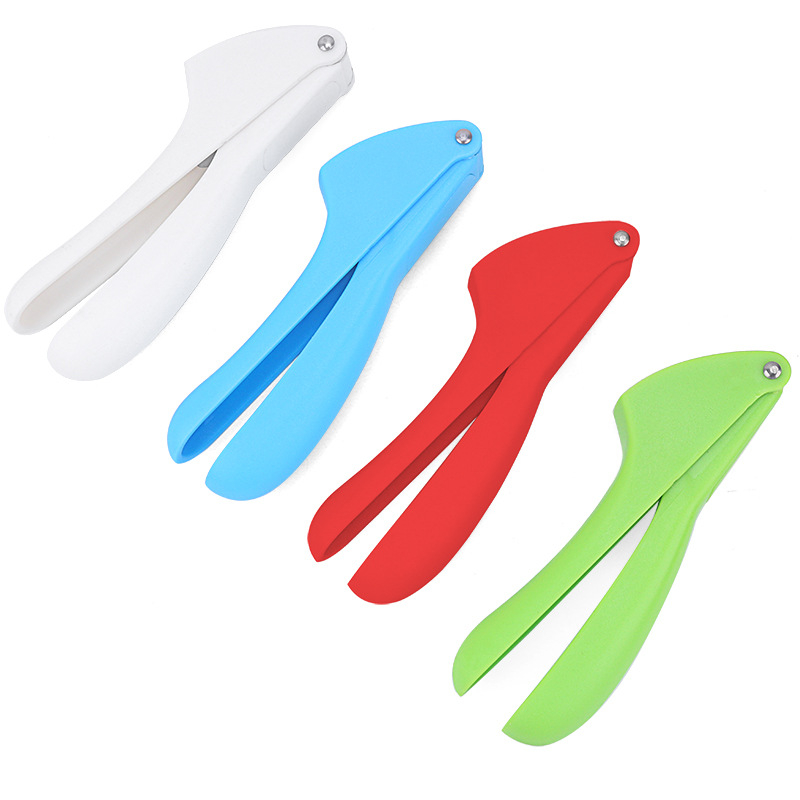 Presă manuală de usturoi și zdrobitor de usturoi, din plastic și oțel inoxidabil, ustensilă de bucătărie
