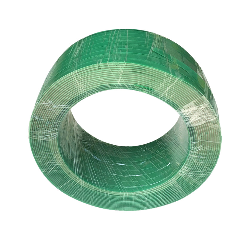 Bandă PET pentru ambalare și legare paleți, verde 1608