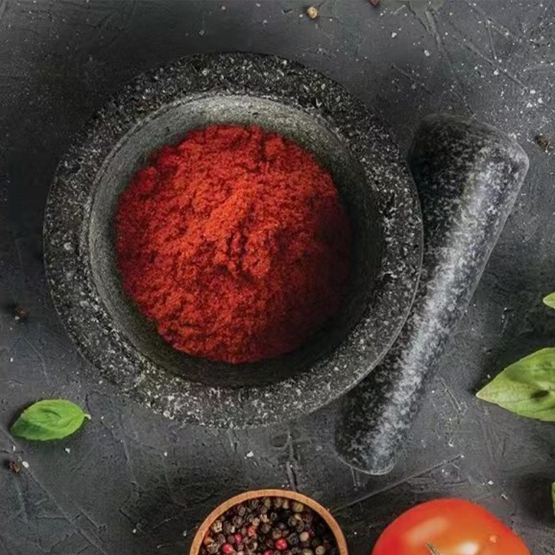 Zdrobitor de usturoi din granit negru, set de pahare din piatră