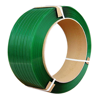 Bandă PET verde pentru sigilare și fixare, 1608, 800 m/rolă, lățime 16 mm