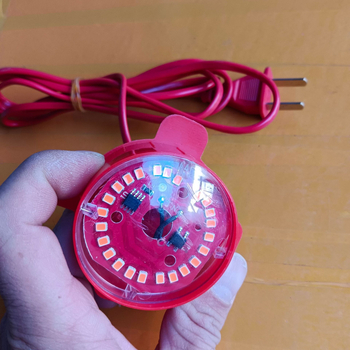 Lampă LED pentru felinare din catifea – accesoriu impermeabil pentru exterior, felinar luminos.