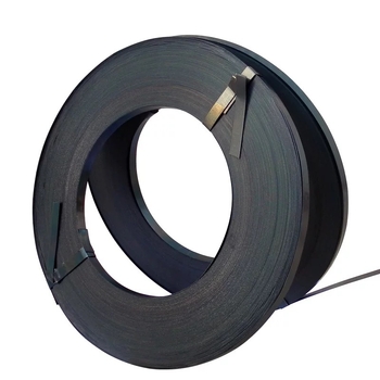 Bandă de ambalare din oțel, 16 mm, pentru uz greu, finisaj albastru copt, grosime 0,36–0,5 mm, rezistență la tracțiune 450 kg
