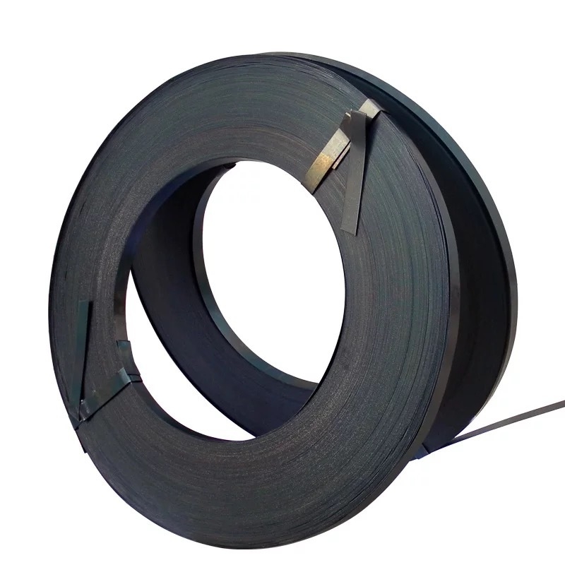 Bandă de ambalare din oțel, 16 mm, pentru uz greu, finisaj albastru copt, grosime 0,36–0,5 mm, rezistență la tracțiune 450 kg