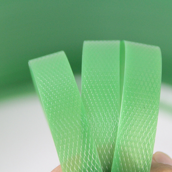 Bandă PET pentru ambalare 1608, curea verde din plastic-otel realizată manual (1606/1607/1608)