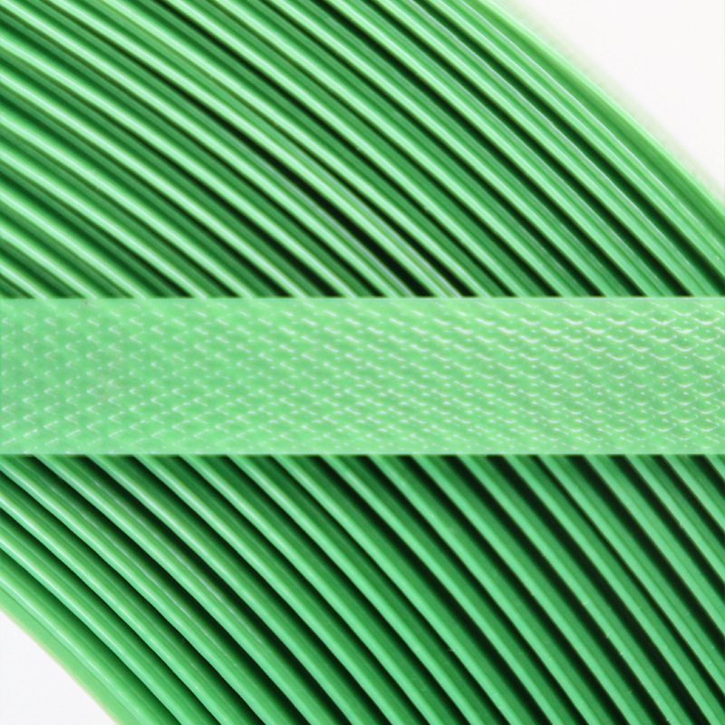 Bandă PET pentru ambalare 1608, curea verde din plastic-otel realizată manual (1606/1607/1608)