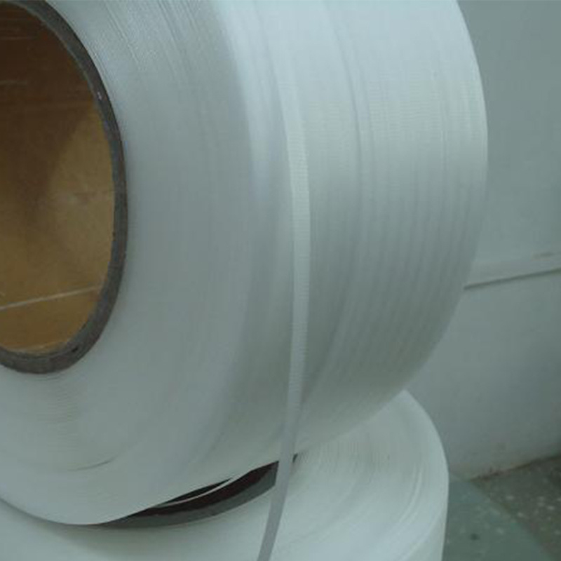 Bandă de ambalare PP transparentă, lățime 9–19 mm, grosime 0,5–1,0 mm, pentru mașină de topire la cald, material nou de înaltă calitate