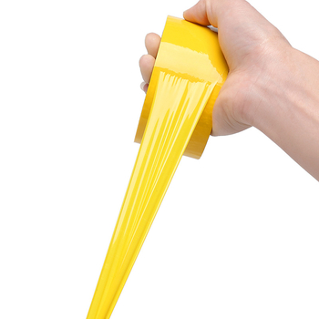 Bandă de ambalare colorată, adezivitate mare, bandă de sigilare ecologică, bandă transparentă cu bază din țesătură și logo