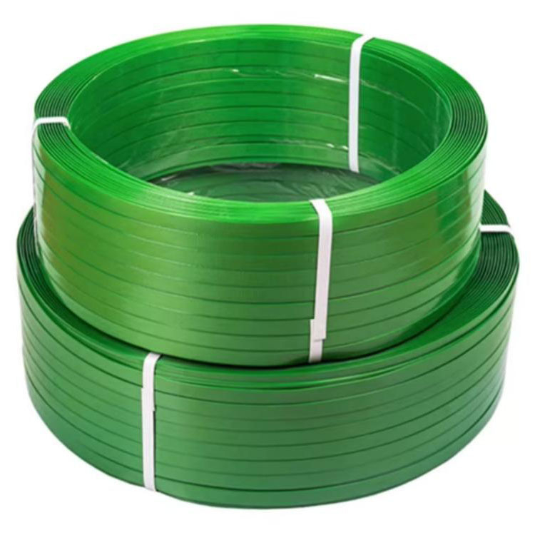 Bandă PET pentru ambalare 1608, verde, rezistență la tracțiune 1000 N