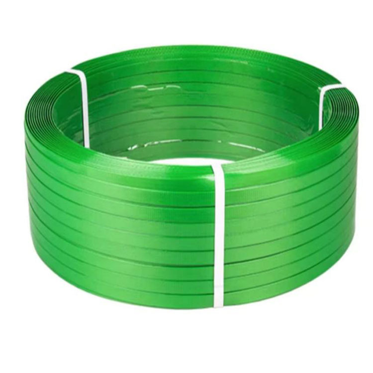Bandă PET pentru ambalare 1608, verde, rezistență la tracțiune 1000 N