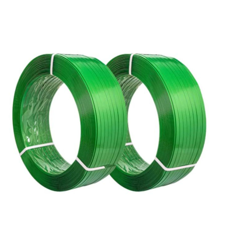 Bandă PET pentru ambalare 1608, verde, rezistență la tracțiune 1000 N