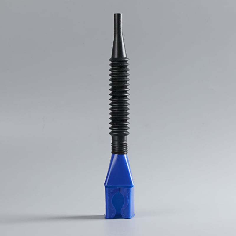 Funnel de benzină pentru motocicletă, din plastic, portabil, pliabil, cu furtun telescopic și con bayonet