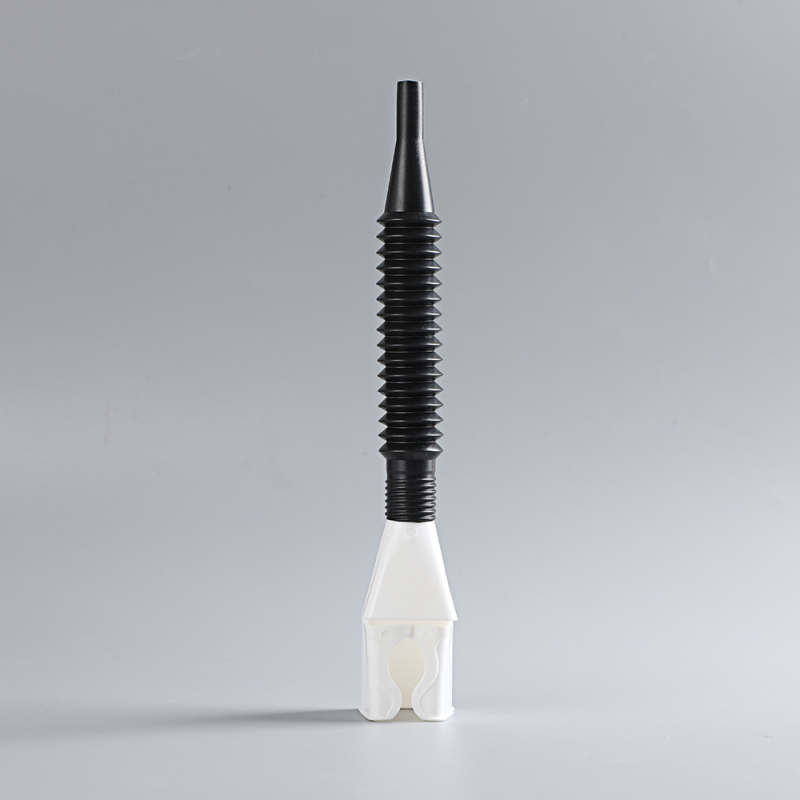 Funnel de benzină pentru motocicletă, din plastic, portabil, pliabil, cu furtun telescopic și con bayonet