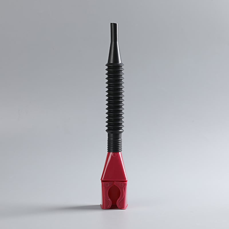 Funnel de benzină pentru motocicletă, din plastic, portabil, pliabil, cu furtun telescopic și con bayonet