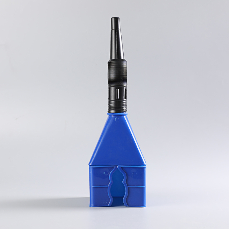 Funnel de benzină pentru motocicletă, din plastic, portabil, pliabil, cu furtun telescopic și con bayonet