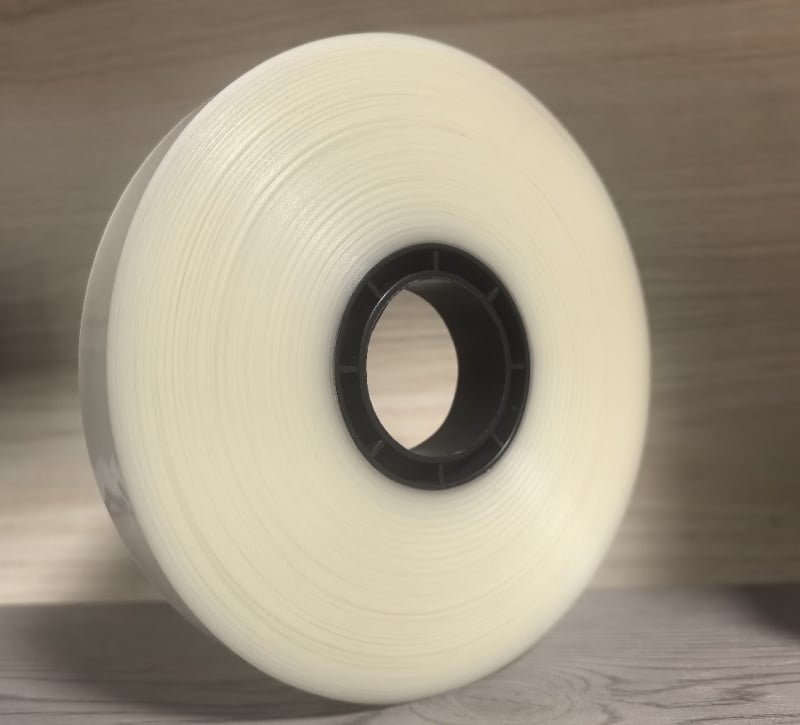 Bandă OPP transparentă de ambalare, lățime 20 mm, 150 m lungime, grosime 0,12 mm, film adeziv pentru împachetare