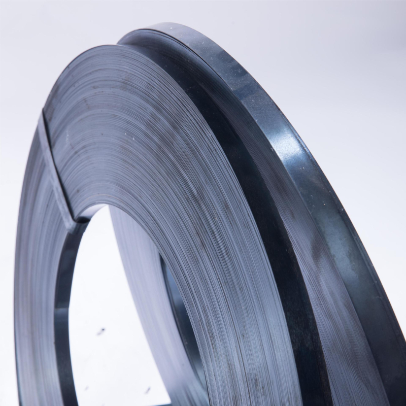 Bandă de legare din oțel cu acoperire tin, rezistentă la coroziune, lățime 16 mm, grosime 0,3–0,7 mm, rezistență la tracțiune 850 MPa