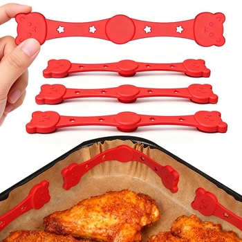 Clema de siliconă cu magnet pentru temperaturi înalte, magnet SmCo, accesoriu pentru fixarea pielii de oaie