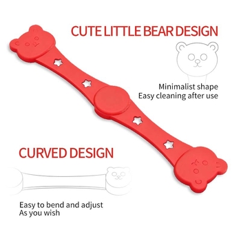Clema de siliconă cu magnet pentru temperaturi înalte, magnet SmCo, accesoriu pentru fixarea pielii de oaie