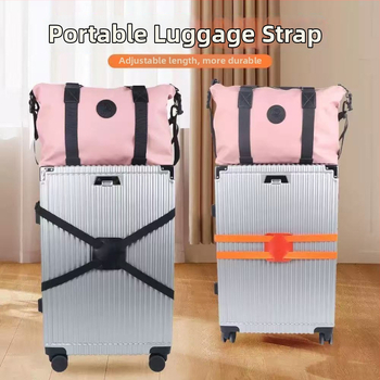 Krosové popruhy na batožinu s elastickým zapínaním