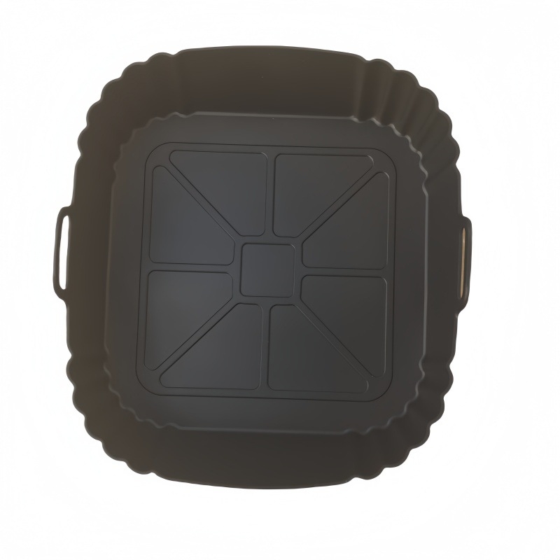 Covoraș din silicon dreptunghiular pentru air fryer – tavă de copt din silicon, covoraș BBQ, accesorii pentru coșul de prăjit