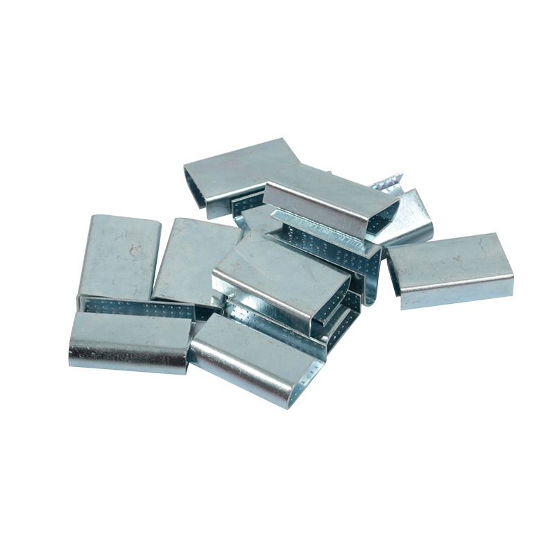 Cataramă de ambalare din oțel galvanizat DBK1608, manuală, 0,8 mm grosime, 16 mm lățime, rezistență la tracțiune 800 kg