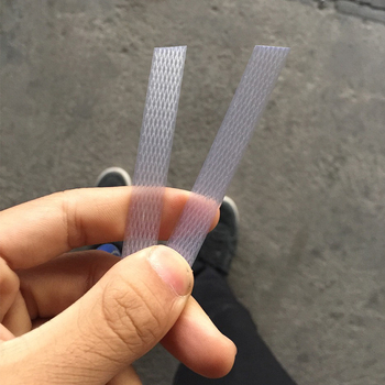 Bandă de ambalare transparentă PP pentru mașină automată de ambalare, 3000 m, lățime 11 mm, grosime 0,65 mm, bandă de topire la cald
