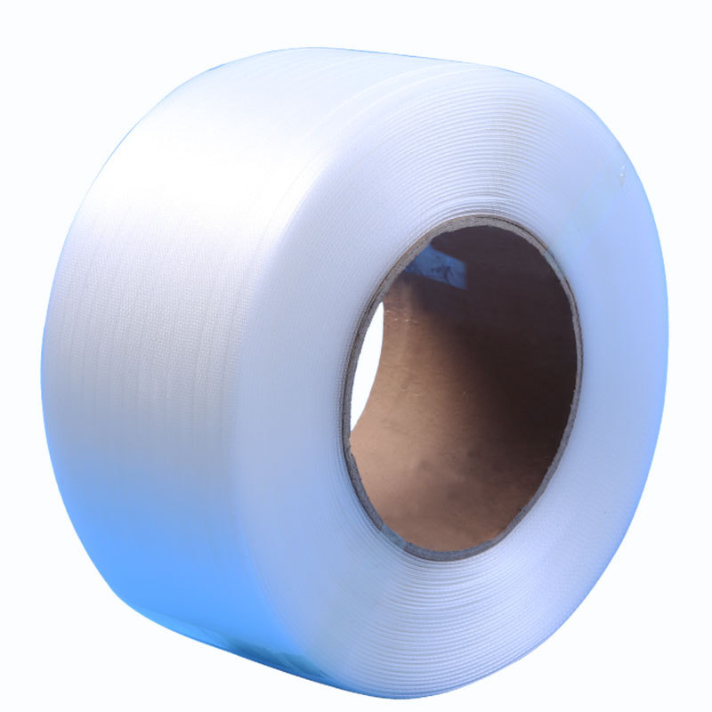 Bandă de ambalare transparentă PP pentru mașină automată de ambalare, 3000 m, lățime 11 mm, grosime 0,65 mm, bandă de topire la cald