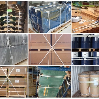 Bandă de ambalare din fibră de poliester, 16 mm, pentru ambalaje grele, rezistență la tracțiune 660 kg