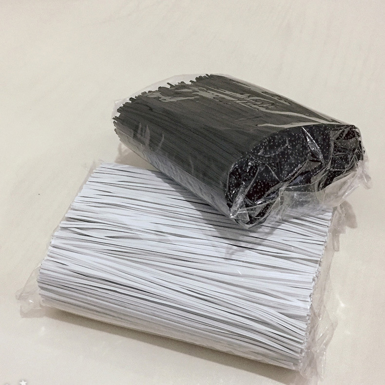 Žica za vezivanje od galvanizirane želje, s plastičnim premazom, promjer 0,55 mm, duljina 12 cm, 1000 komada