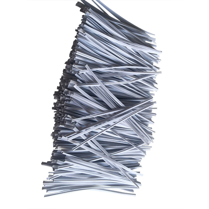 Žica za vezivanje u vrtu s PVC premazom, galvanizirana željezna žica, 15 cm, prozirni plastični premaz, mekana tekstura, 0,45 mm, crna boja, narezana na duljinu