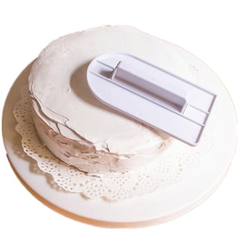 Set DIY de spatule pentru cremă de tort, spatule din plastic pentru cofetărie