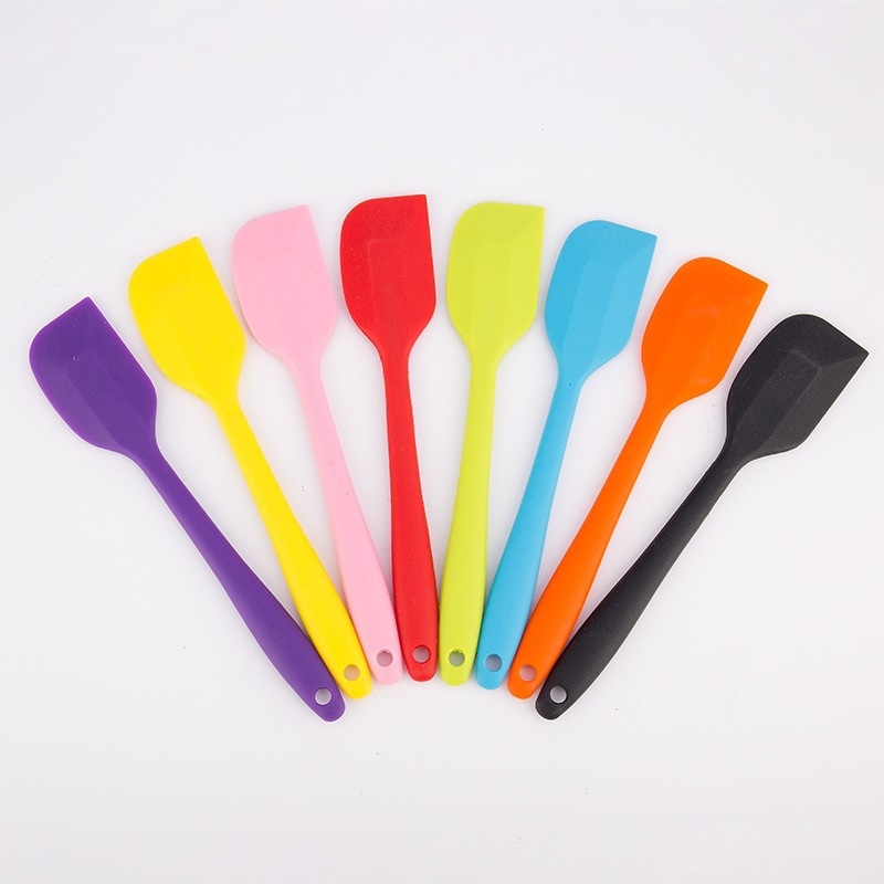 Spatulă din silicon pentru copt – rezistentă la temperaturi înalte, spatulă all-in-one pentru amestecare, întins crema și aluatul, pentru prăjituri