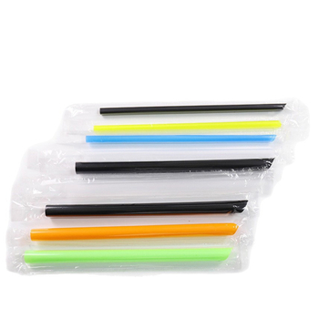 Jednokratne, pojedinačno pakirane slamke za sok, tanke, duljine 15 cm, 19 cm, 21 cm, 23 cm, prozirne, za Bubble Tea napitke