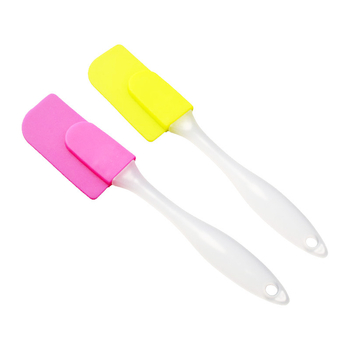 KTL Set ustensile bucătărie din silicon alimentar, mâner PP, spatulă mică din silicon pentru coacere