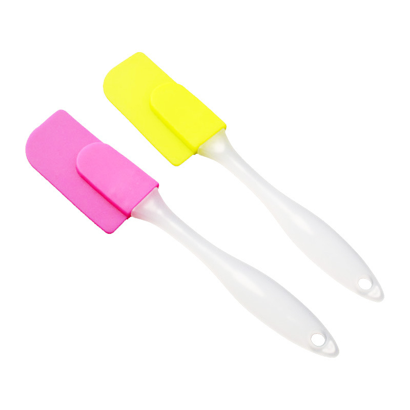 KTL Set ustensile bucătărie din silicon alimentar, mâner PP, spatulă mică din silicon pentru coacere